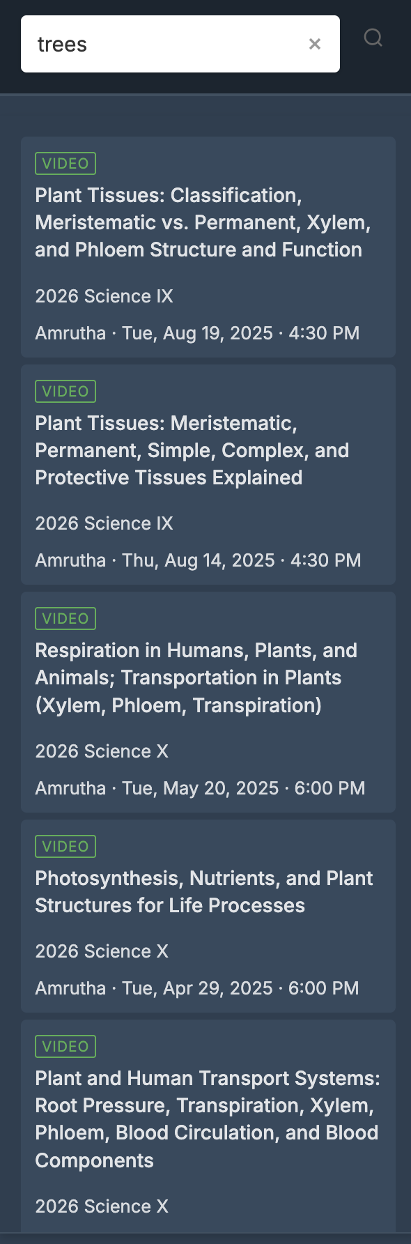 Spark knowledge base search results