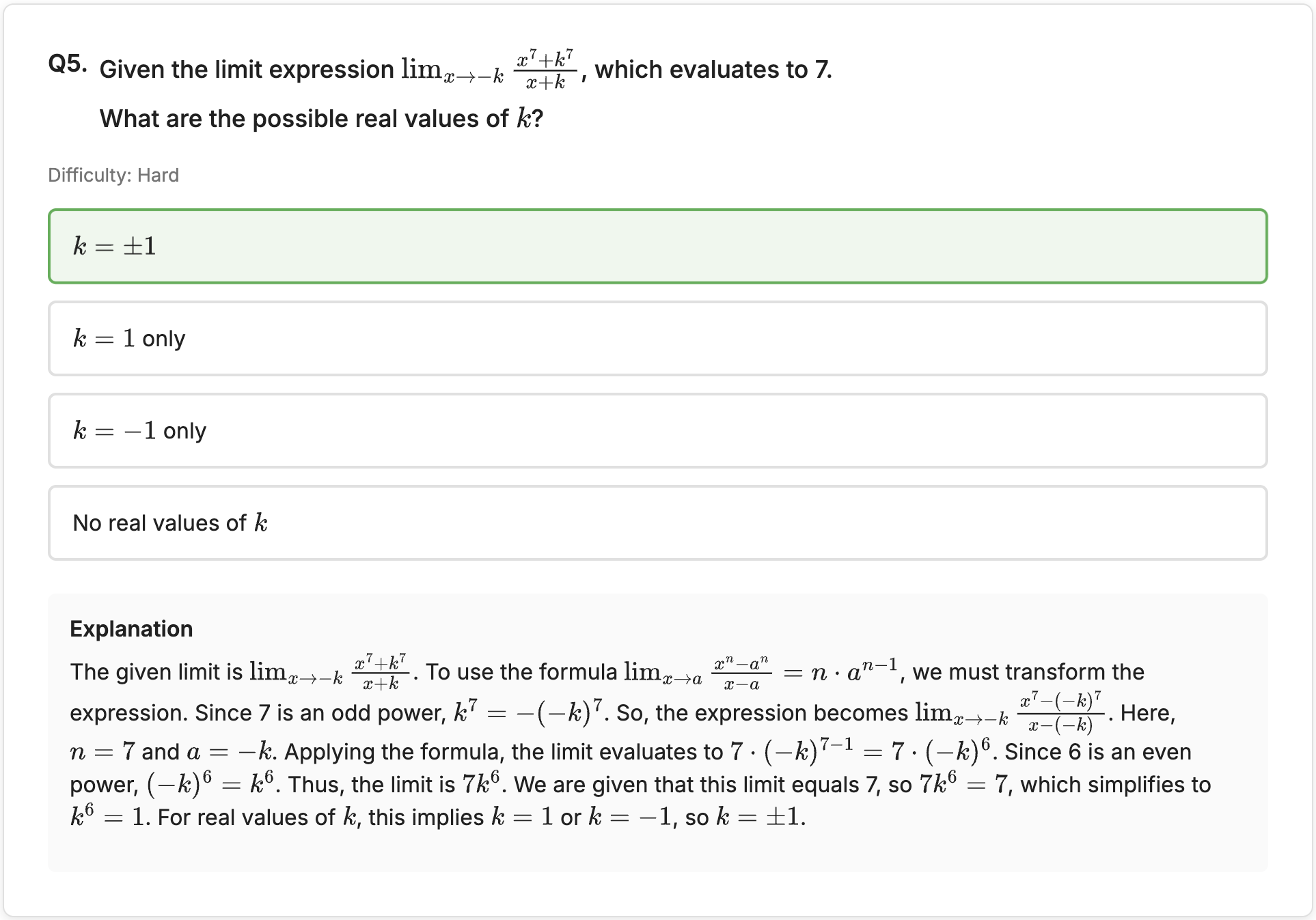 Spark quizzes embedded into the learning flow